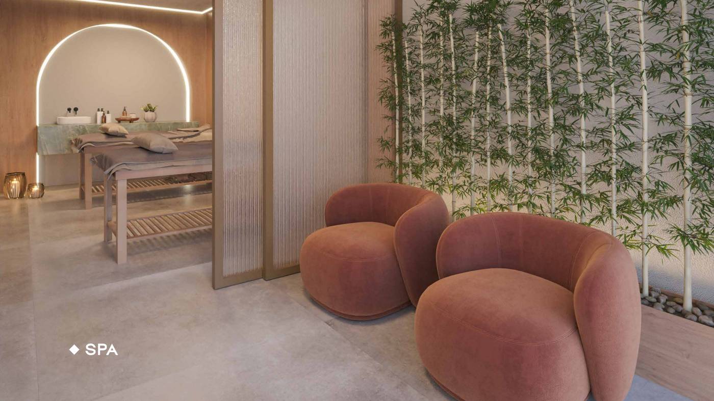 Allux Flat Resort: perspectiva ilustrativa 4